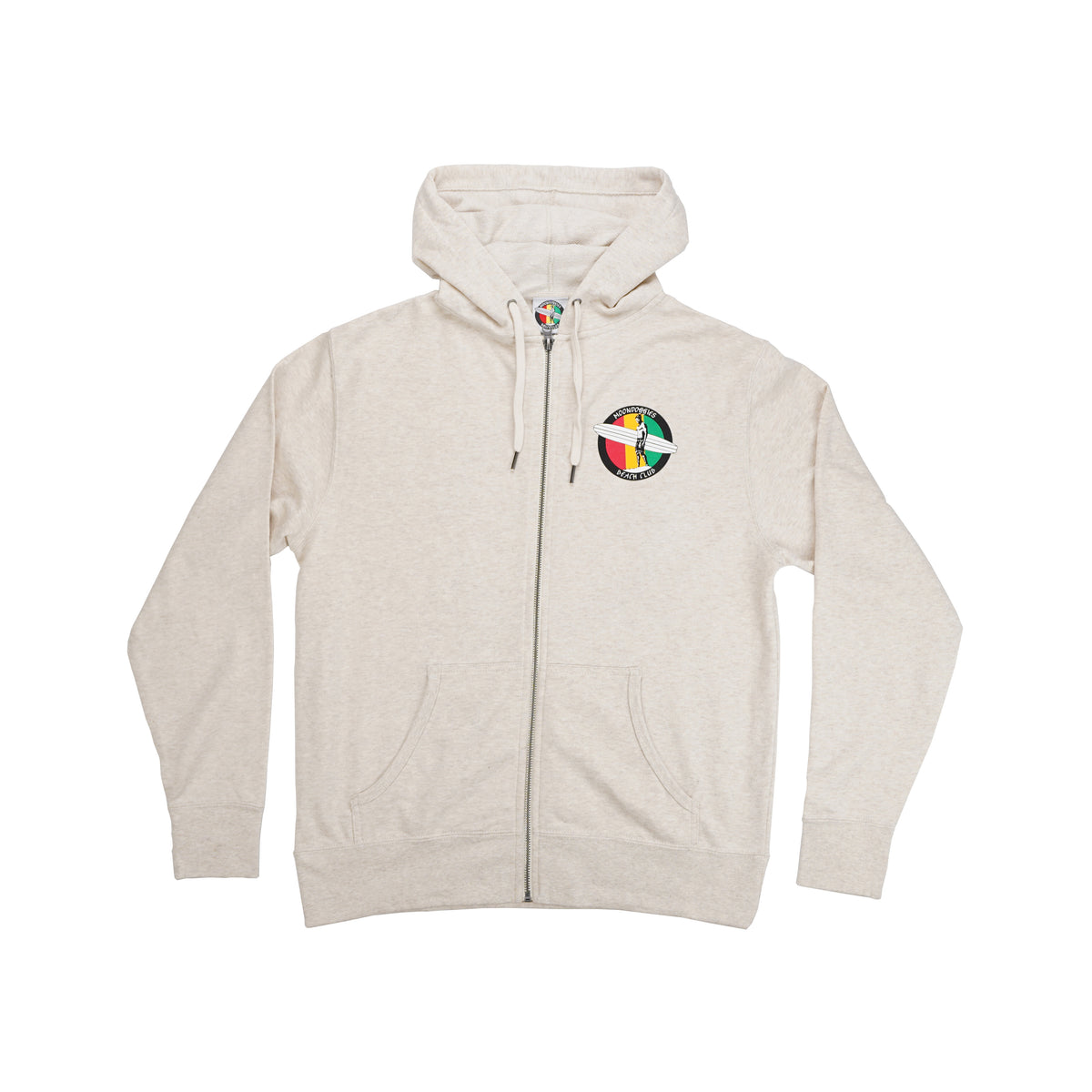 Rasta Zip Hoodie | Moondoggies Beach Club