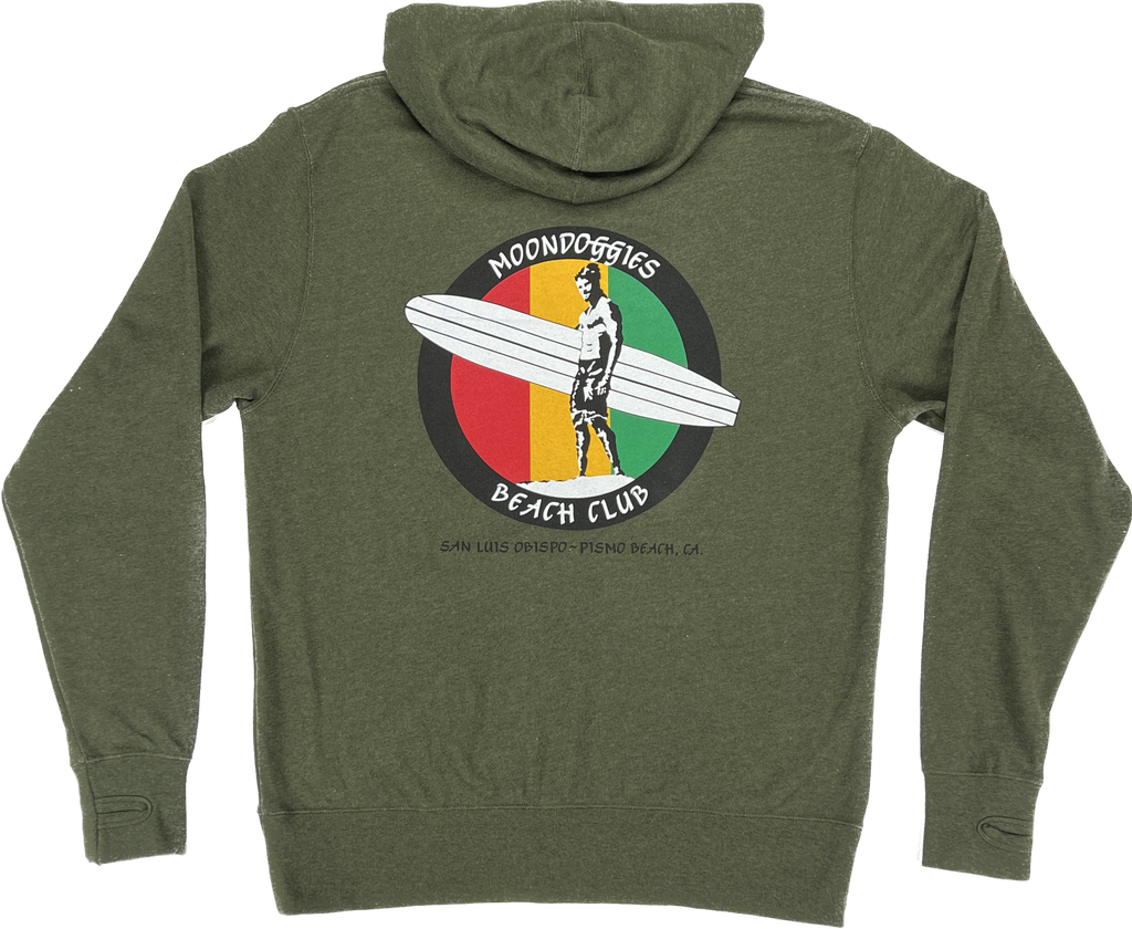 Rasta Zip Hoodie | Moondoggies Beach Club Rasta Zip Hoodie | Moondoggies Beach Club
