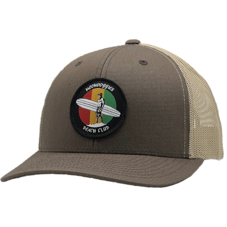Rasta Trucker Snap Back Hat